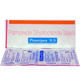 Pramiprex 0.5 Tablet 10's, Pack of 10 TABLETS