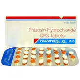 Prazopress XL 2.5 Tablet 30's, Pack of 30 TABLETS