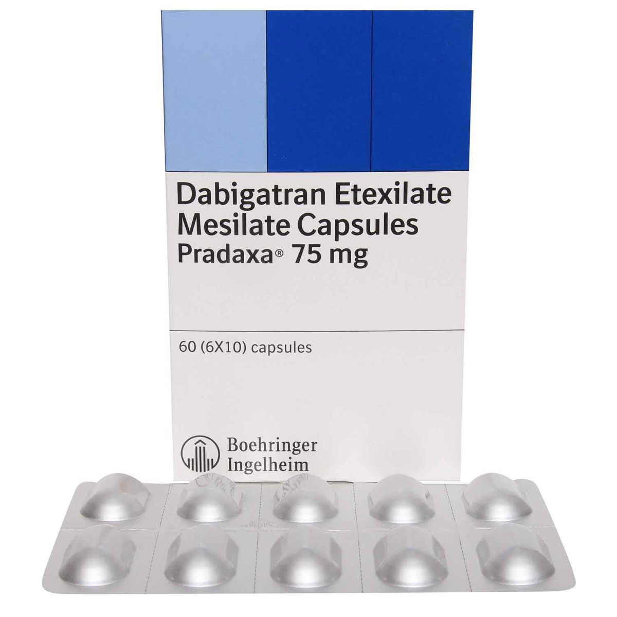 Pradaxa 75 Capsule 10's, Pack of 10 CAPSULES Pradaxa 75 Capsule 10's, Pack of 10 CAPSULES