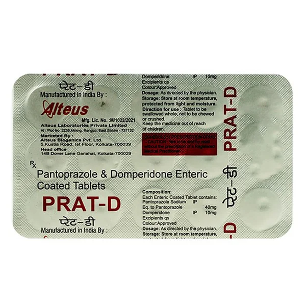Prat-D Tablet 15's, Pack of 15