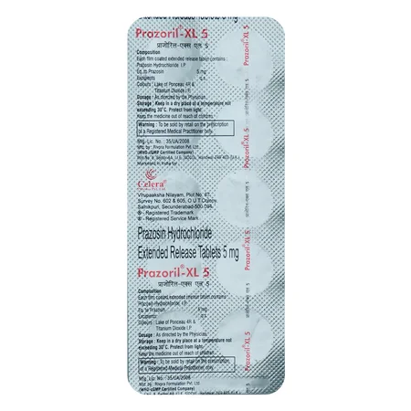 Prazoril XL 5 Tablet 10's