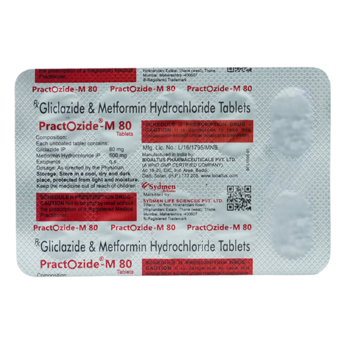 Practozide-M 80 Tablet 10's, Pack of 10 TABLETS Practozide-M 80 Tablet 10's, Pack of 10 TABLETS