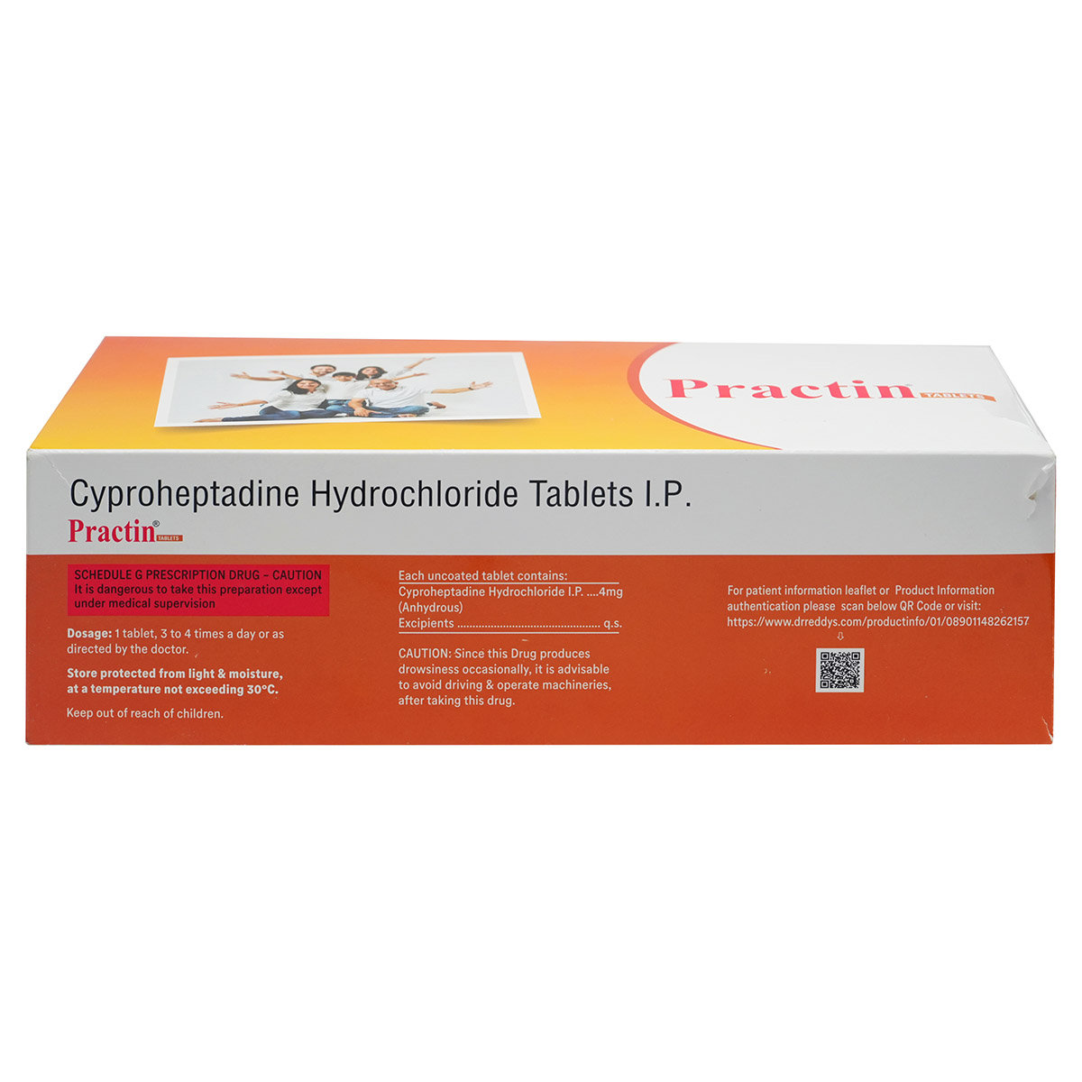 Practin 4 mg Tablet 15's, Pack of 15 TabletS Practin 4 mg Tablet 15's, Pack of 15 TabletS