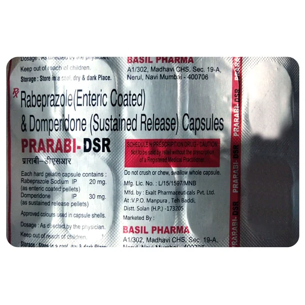 Prarabi-DSR Capsule 10's, Pack of 10