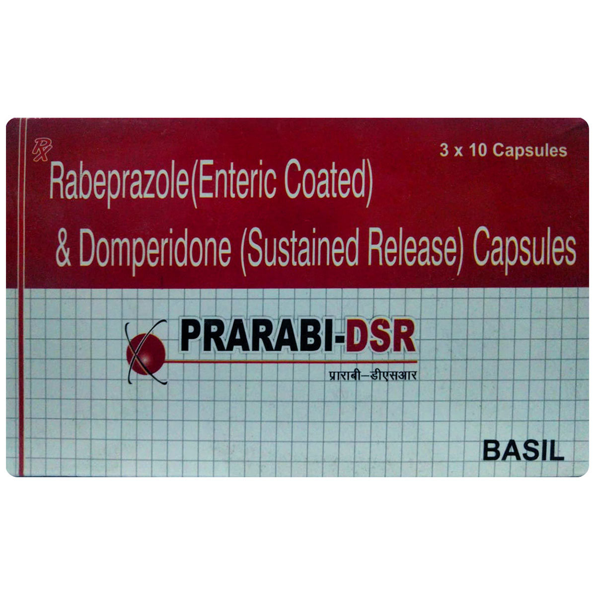 Prarabi-DSR Capsule 10's, Pack of 10 Prarabi-DSR Capsule 10's, Pack of 10