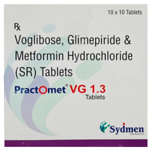 Practomet-VG 1.3 Forte Tablet 10's
