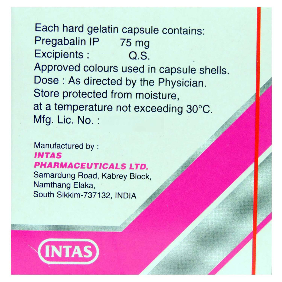 Pregabid 75 Capsule 15's, Pack of 15 CAPSULES Pregabid 75 Capsule 15's, Pack of 15 CAPSULES