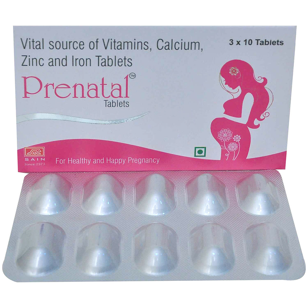 Prenatal Tablet 10's Price, Uses, Side Effects, Composition - Apollo ...