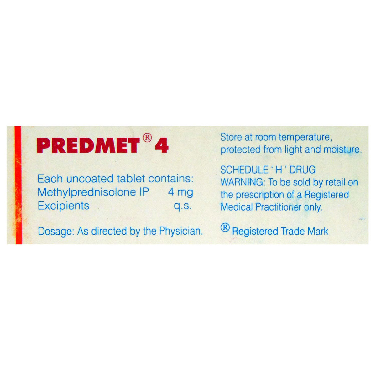 Predmet 4 Tablet 10's, Pack of 10 TABLETS Predmet 4 Tablet 10's, Pack of 10 TABLETS
