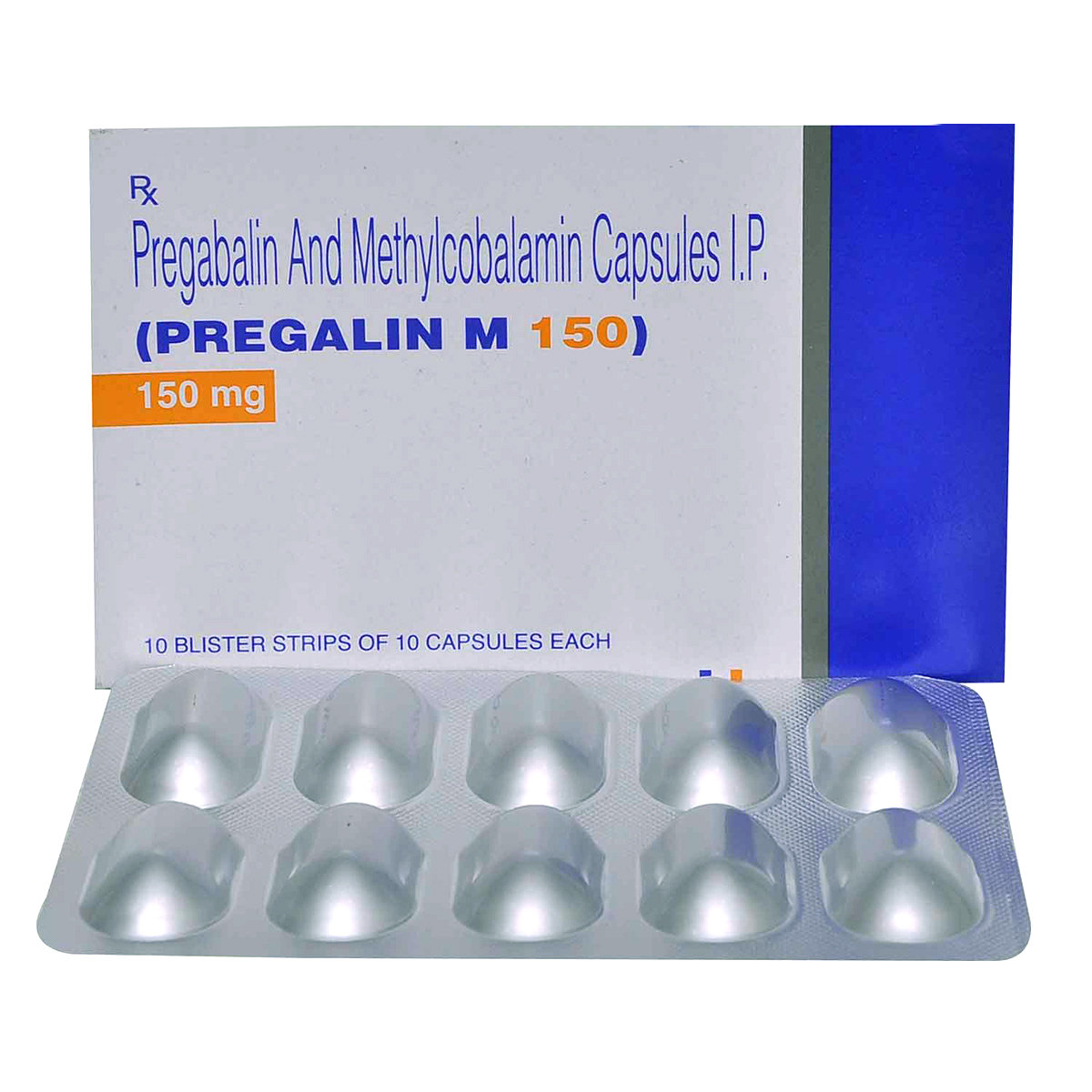 Pregalin M 150 Capsule 10's, Pack of 10 Pregalin M 150 Capsule 10's, Pack of 10