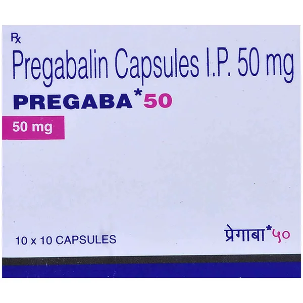 Pregaba 50 Capsule 10's