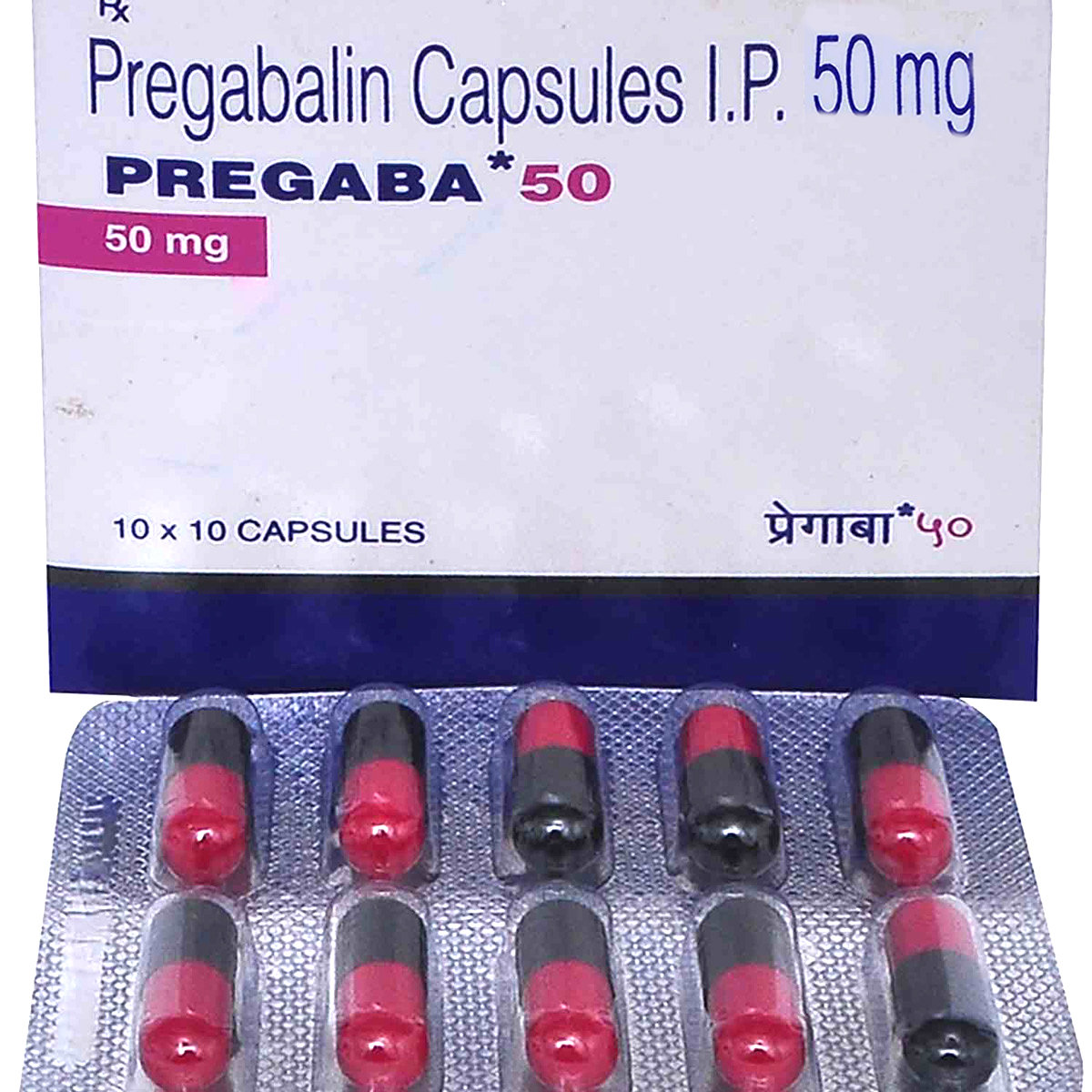 Pregaba 50 Capsule 10's, Pack of 10 CAPSULES Pregaba 50 Capsule 10's, Pack of 10 CAPSULES