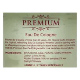 Premium Eau De Cologne, 100 ml, Pack of 1