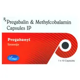 Pregabanyl Capsule 10's, Pack of 10 CAPSULES