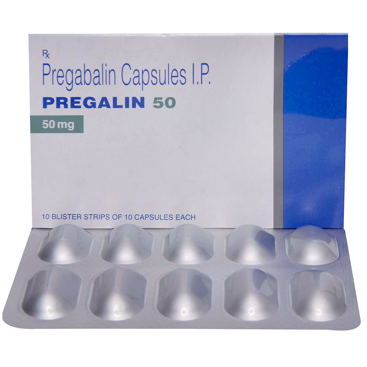 Pregalin 50 Capsule 10's, Pack of 10 CAPSULES Pregalin 50 Capsule 10's, Pack of 10 CAPSULES