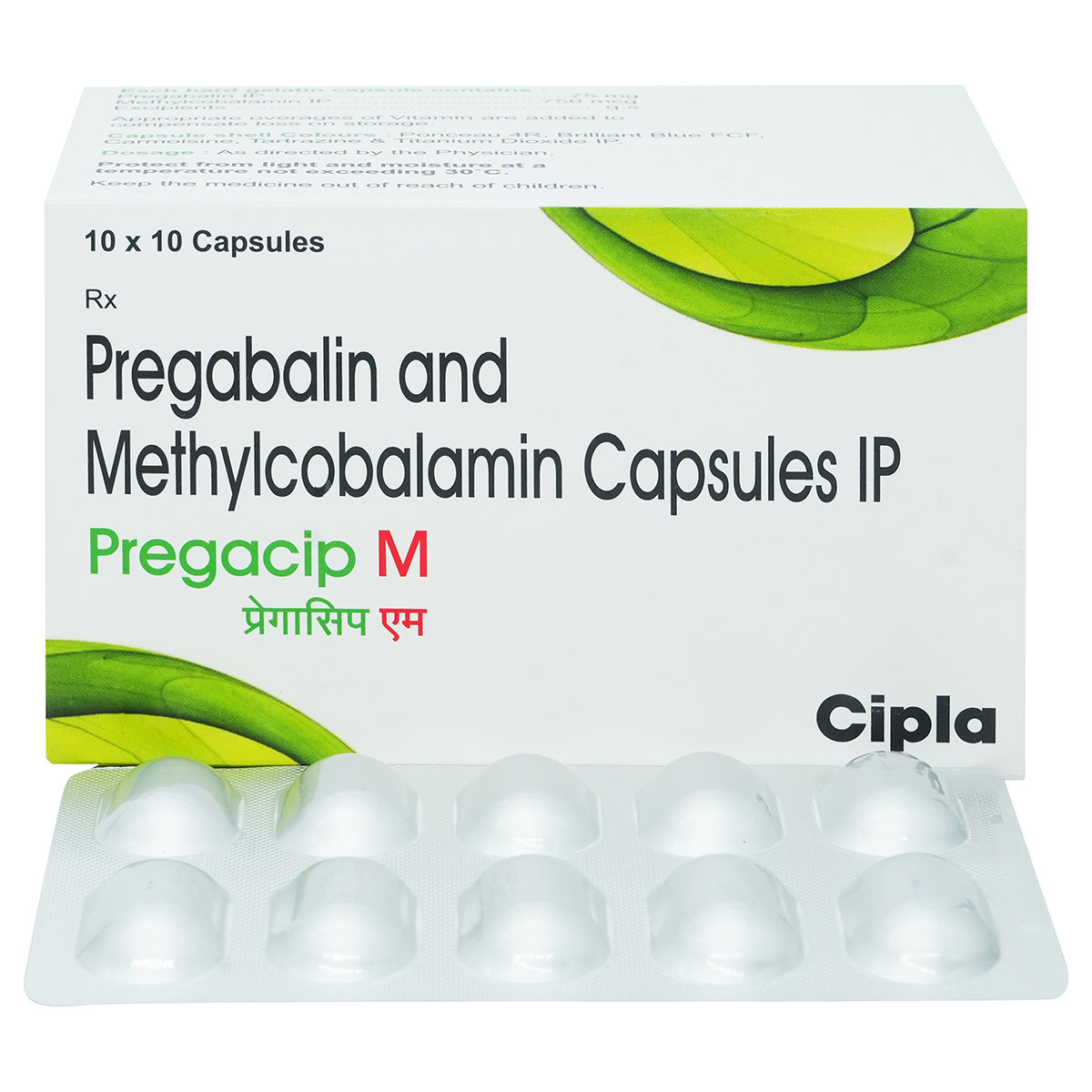 Pregacip M Capsule 10's, Pack of 10 Pregacip M Capsule 10's, Pack of 10