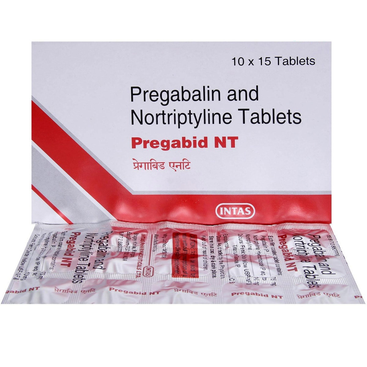 Pregabid NT Tablet 15's, Pack of 15 Pregabid NT Tablet 15's, Pack of 15