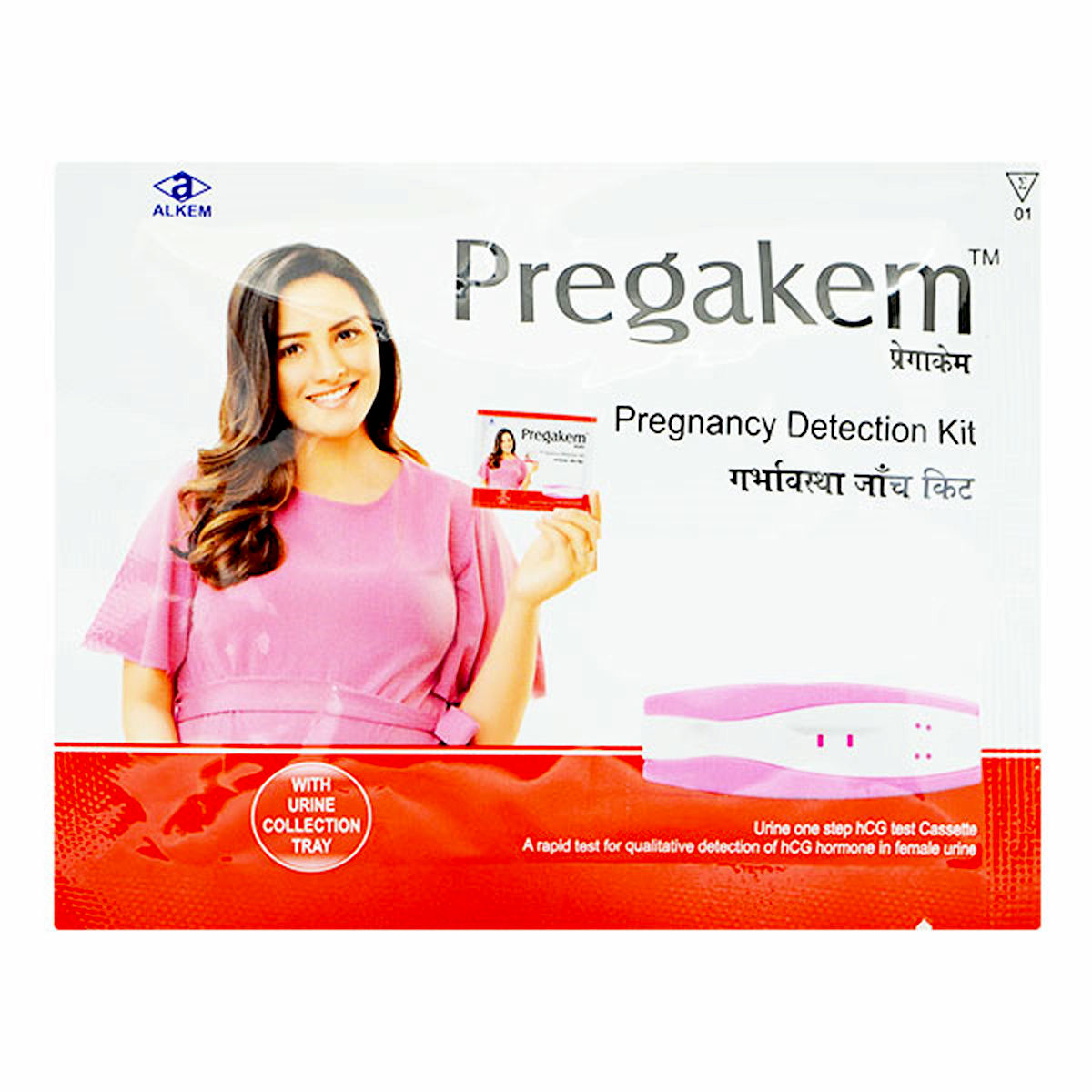 Pregakem Pregnancy Detection Test Kit 1's, Pack of 1 