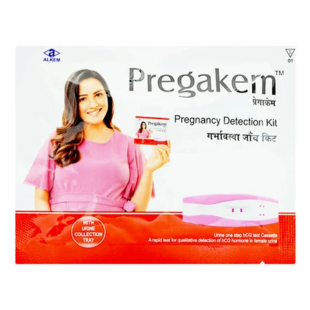 Pregakem Pregnancy Detection Test Kit 1's