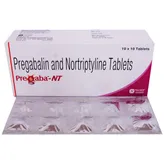Pregaba NT Tablet 10's, Pack of 10 TABLETS