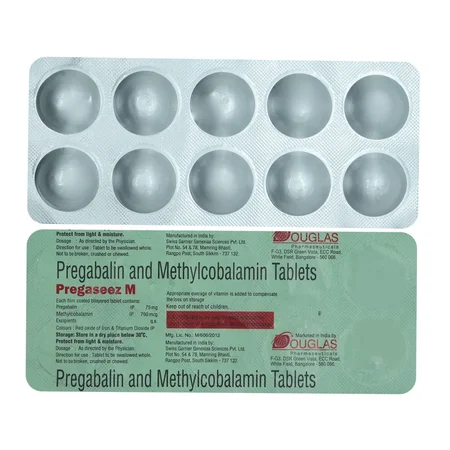 Pregaseez M Tablet 10's