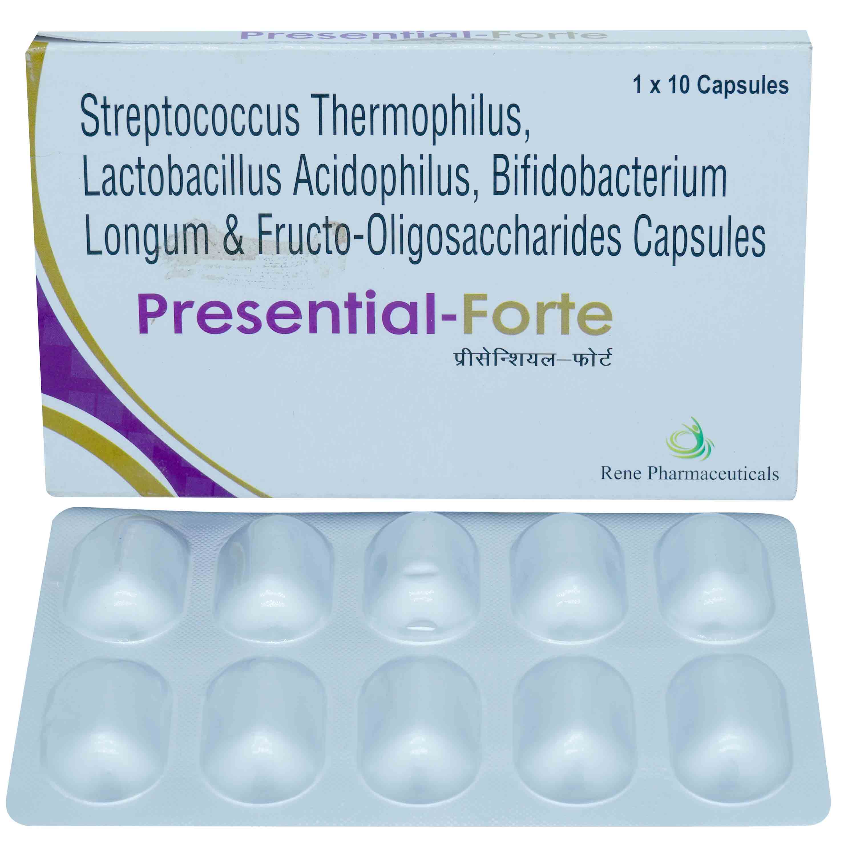 Presential Forte Capsule 10's, Pack of 10 Presential Forte Capsule 10's, Pack of 10