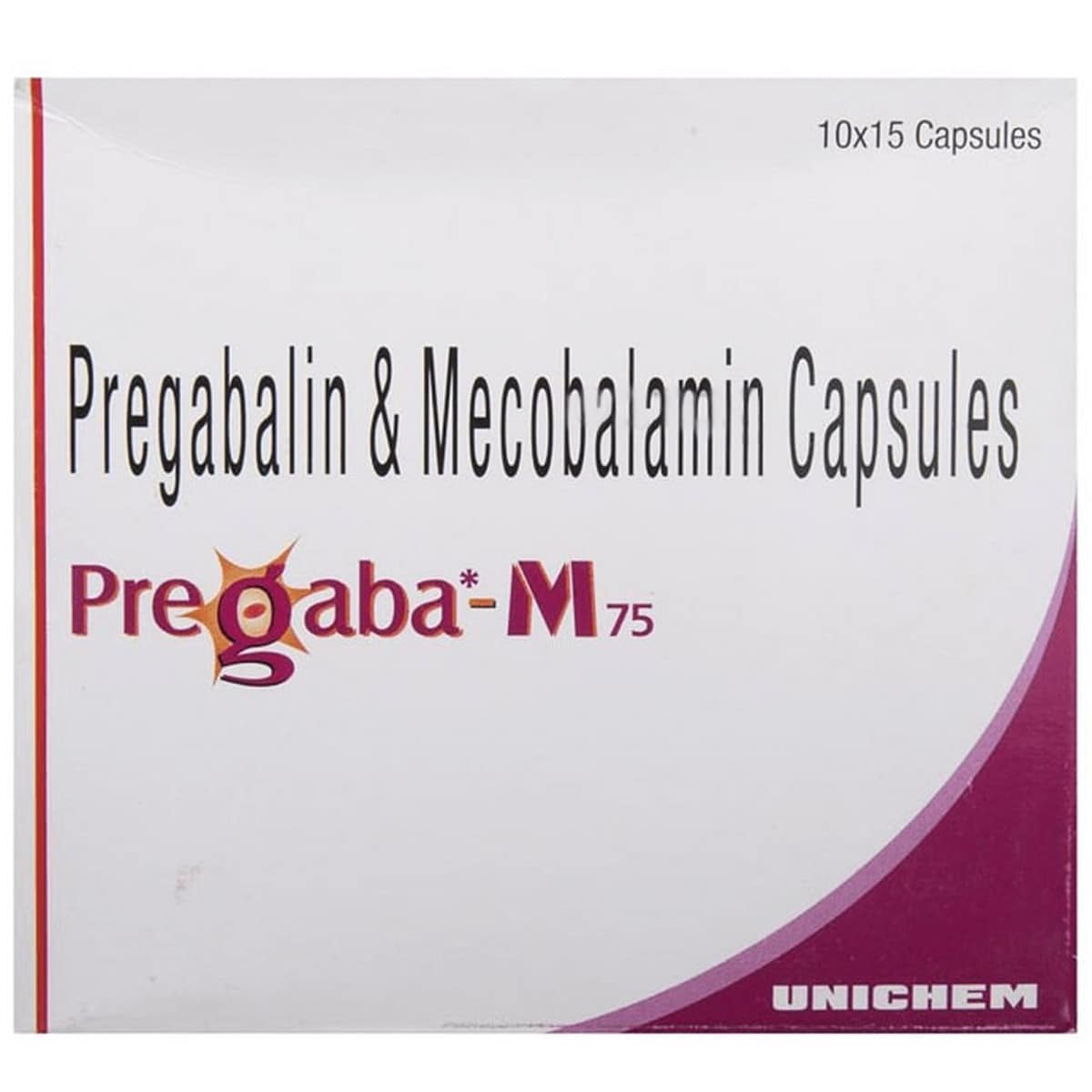 Buy Pregaba-M 75 Capsule 15's Online