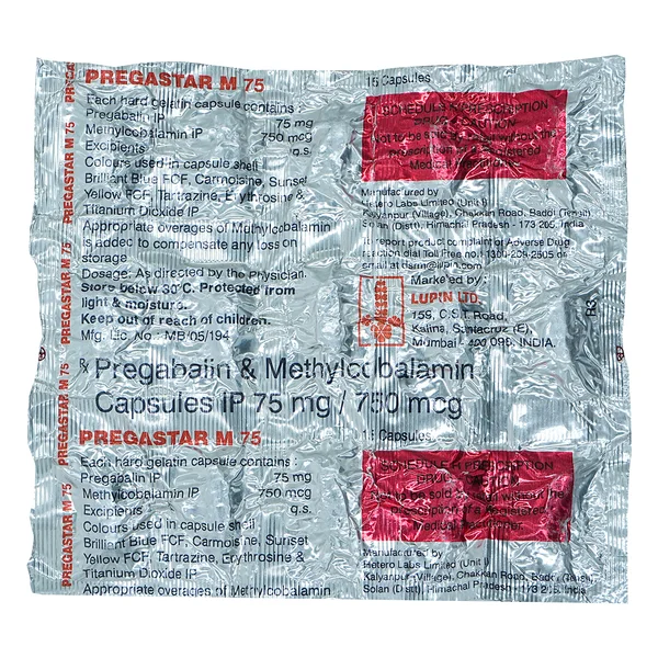 Pregastar M 75 Capsule 15's