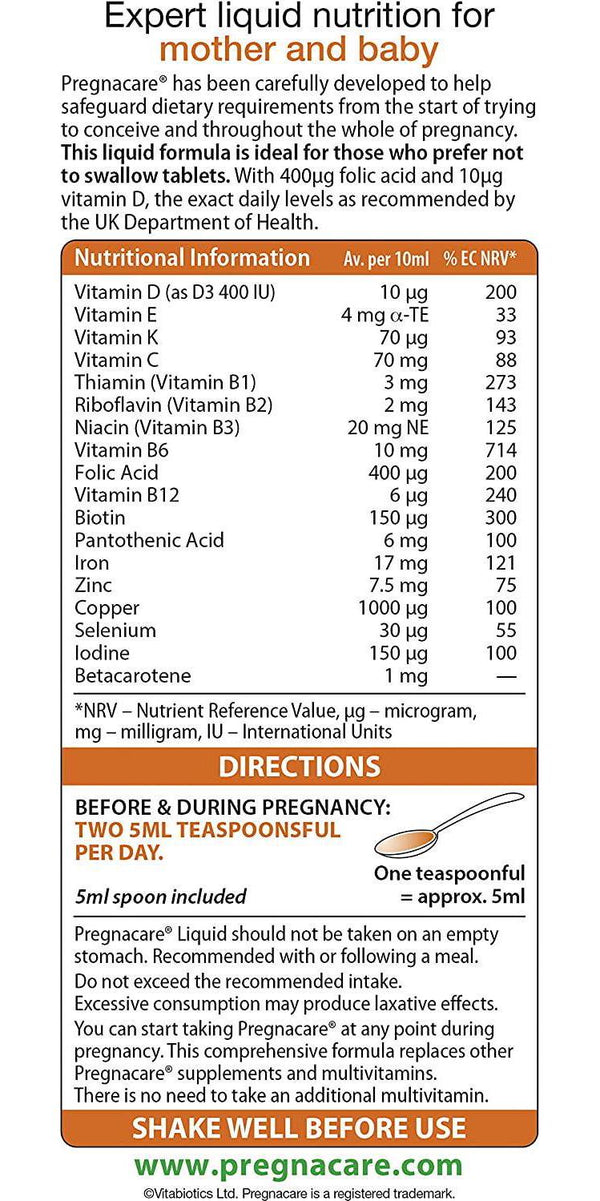 Pregnacare 200Ml Liquid, Pack of 1 Pregnacare 200Ml Liquid, Pack of 1