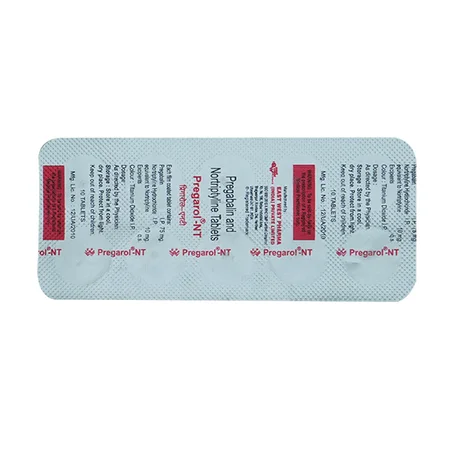 Pregarol NT 75 mg/10 mg Tablet 10's