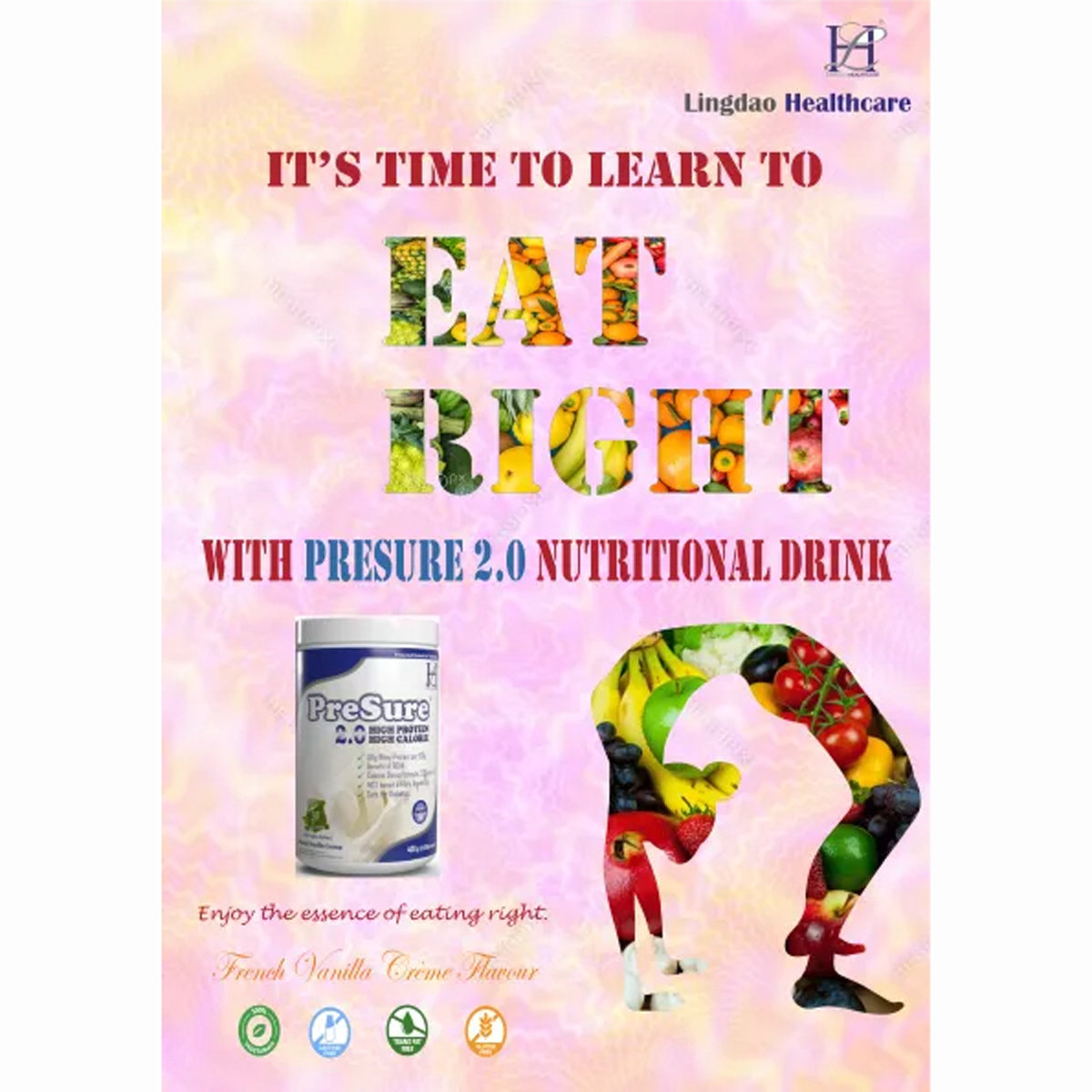 Presure 2.0 High Protein Powder, 400 gm, Pack of 1 Presure 2.0 High Protein Powder, 400 gm, Pack of 1