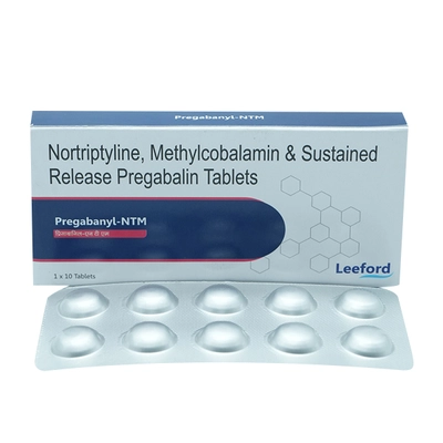 Pregabanyl-NTM Tablet 10's, Pack of 10 TABLETS