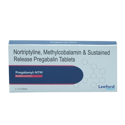 Pregabanyl-NTM Tablet 10's, Pack of 10 TABLETS