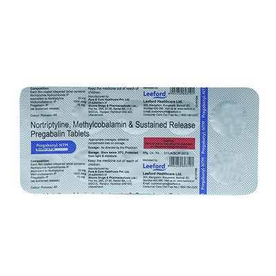 Pregabanyl-NTM Tablet 10's, Pack of 10 TABLETS