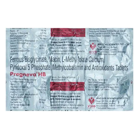 Pregneva HB Tablet 10's