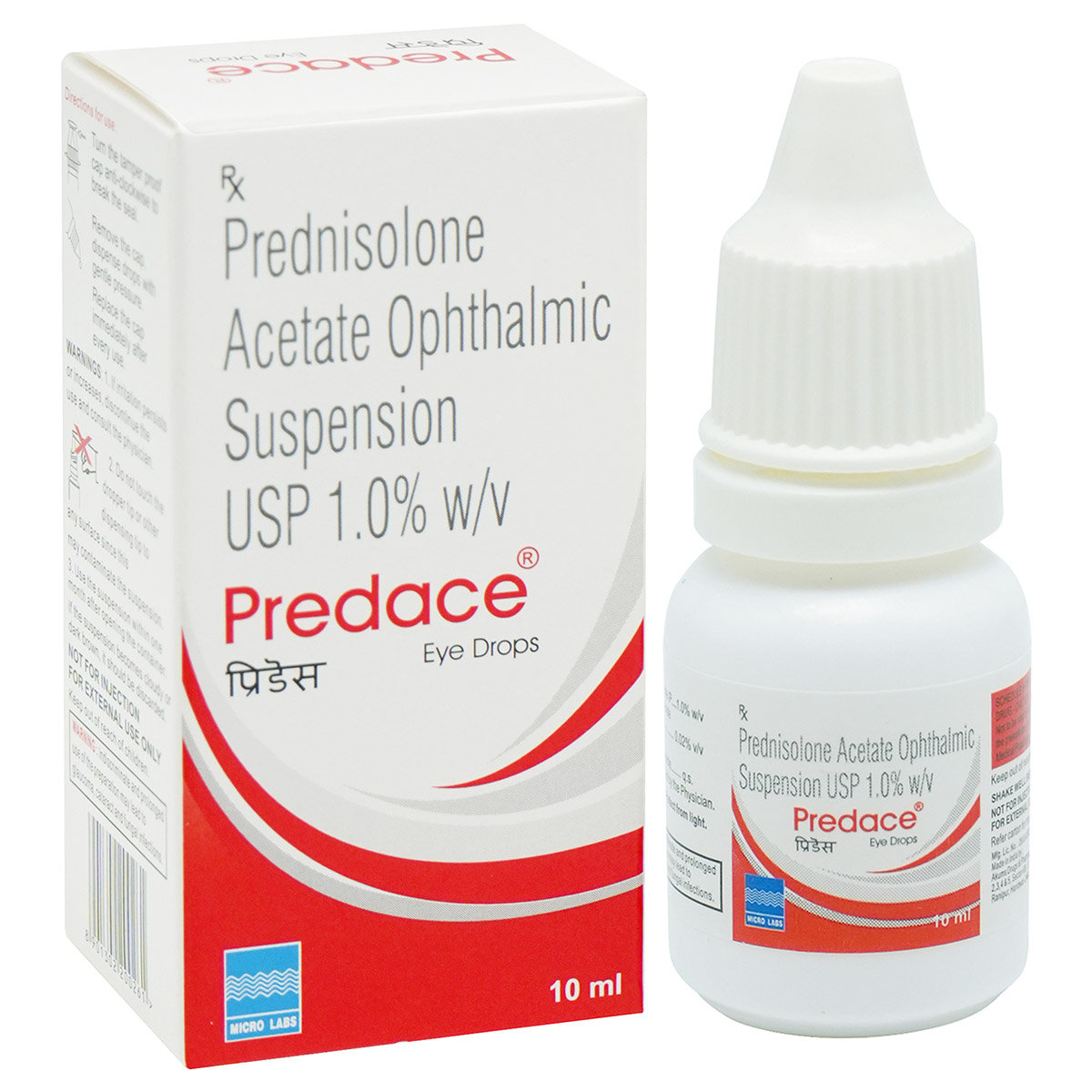Predace 1% Eye Drops 10 ml, Pack of 1 Eye Drops Predace 1% Eye Drops 10 ml, Pack of 1 Eye Drops