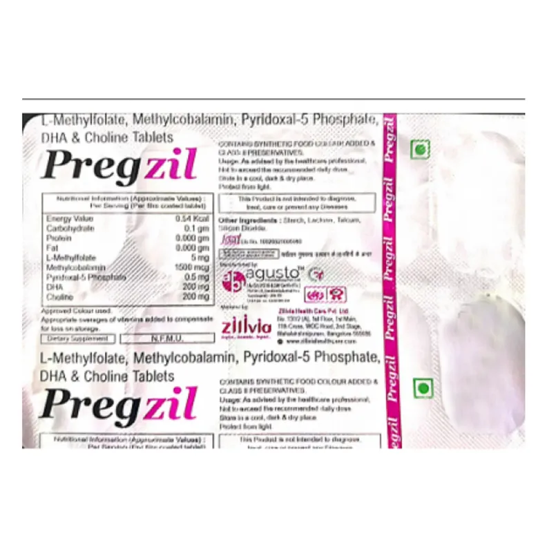 Prezel Tablets Buy Pregzil Tablet online | Uses, Side Effects, Price and substitutes ...