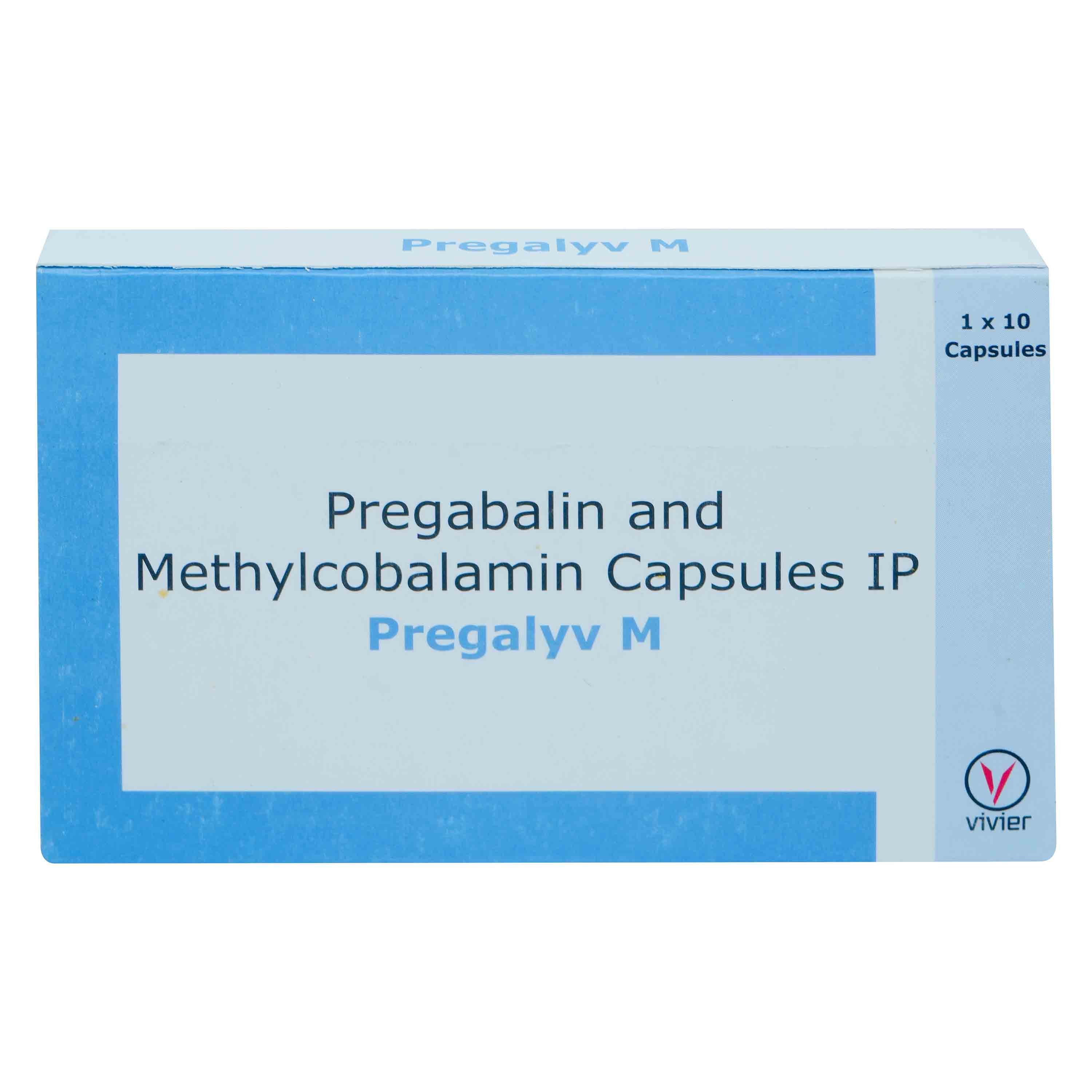 Pregalyf M Capsule 10's, Pack of 10 CapsuleS Pregalyf M Capsule 10's, Pack of 10 CapsuleS