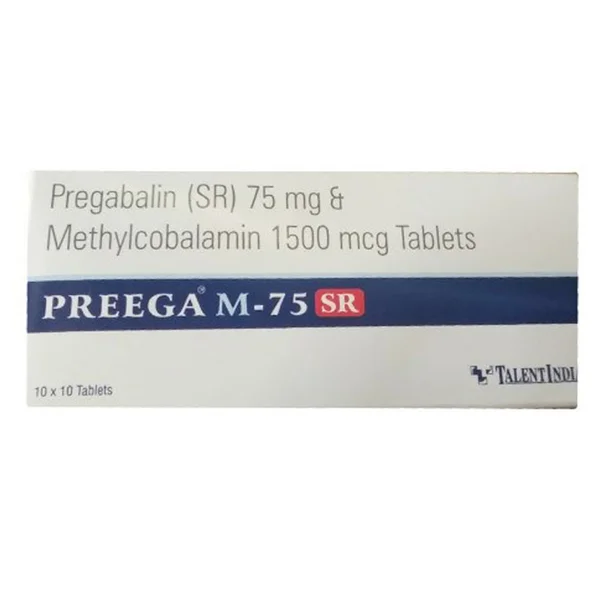 Preega M-75 SR Tablet 10's, Pack of 10 TABLETS