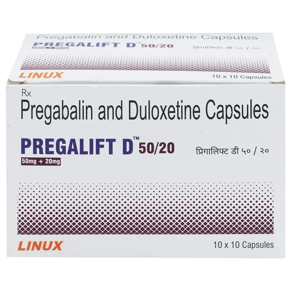 Pregalift D 50/20 Capsule 10's