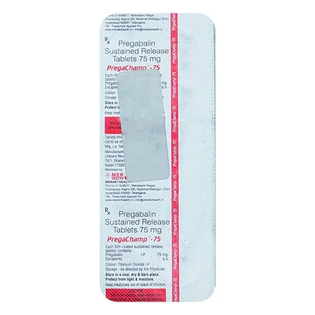 Pregachamp-75 Tablet 10's
