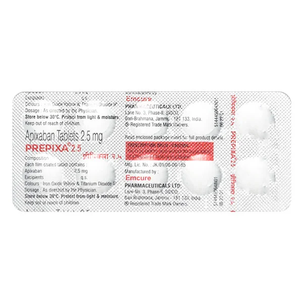 Prepixa 2.5 Tablet 10's