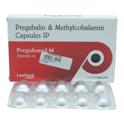 Pregabanyl-M Capsule 10's, Pack of 10 CapsuleS