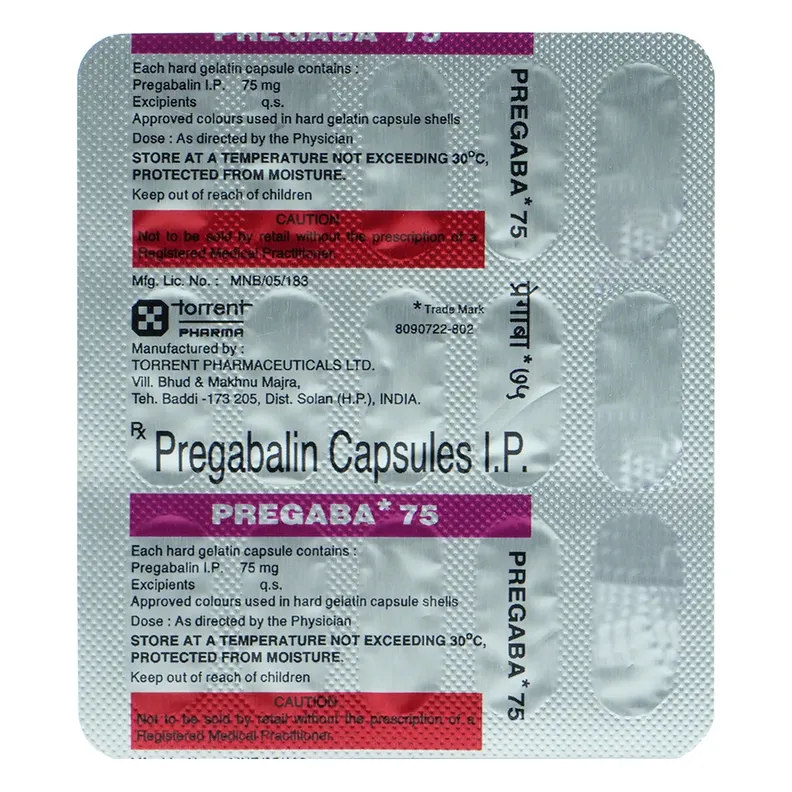 Buy Pregaba 75 Capsule online | Uses, Side Effects, Price and ...