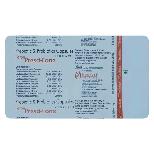 Presa-Forte Capsule 10's