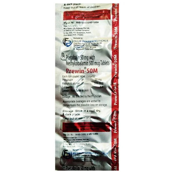 Prewin-50M Tablet 10's