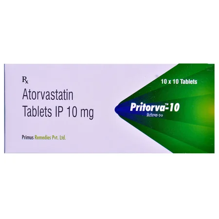 Pritorva-10 Tablet 10's