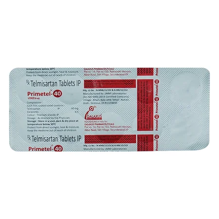 Primetel 40 mg Tablet 10's