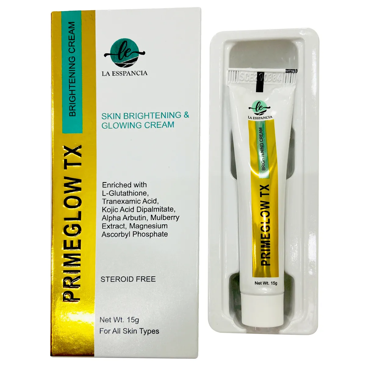 glutathione pediatric dose Gluta Prime Plus+ Gpp Spf50 Pa++ Intensive Face Cream Made In USA reduce  the appearance of dark skin main image 0