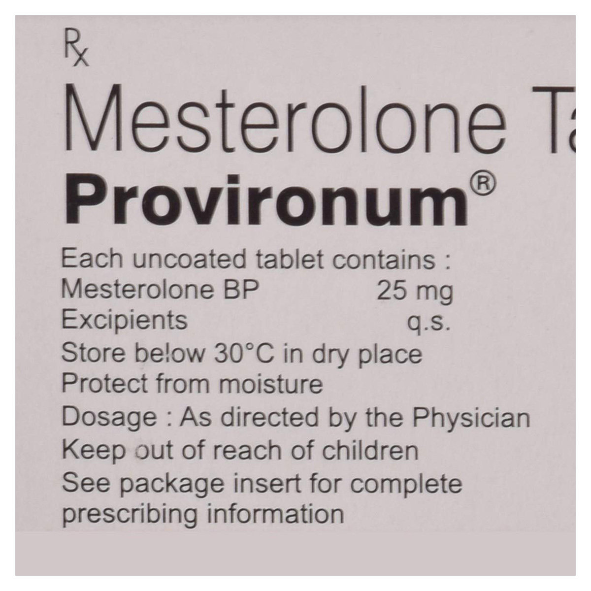 Provironum Tablet 10's, Pack of 10 TABLETS Provironum Tablet 10's, Pack of 10 TABLETS